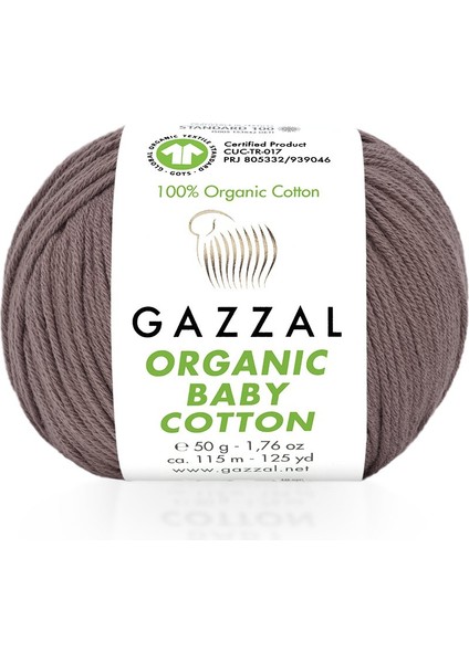 Organic Baby Cotton 50GR - Örgü Yünü