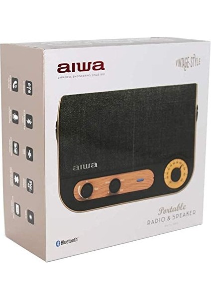 RBTU-600 Vintage Tarzı Radyo & Bluetooth Hoparlör