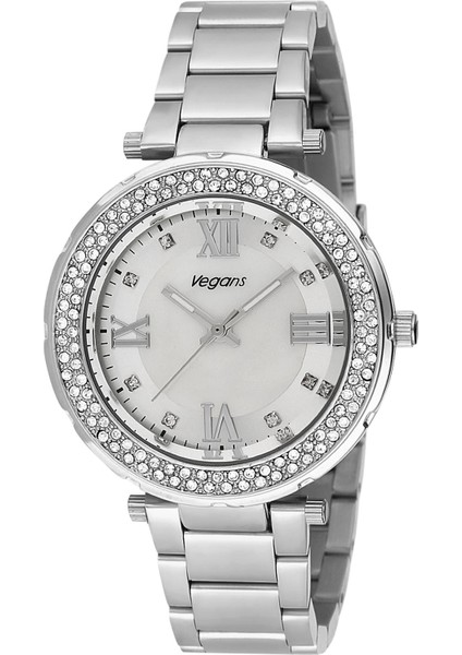 2607 Çelik Kordonlu Kadın Kol Saati