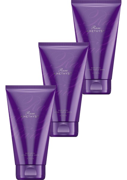 Rare Amethyst Vücut Losyonu 150 Ml. Üçlü Set