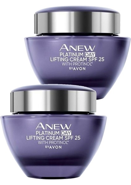 Anew Platinum Gündüz Kremi SPF25 50 Ml. Ikili Set