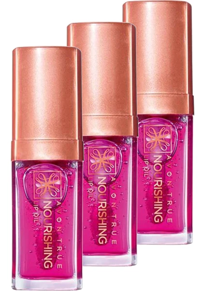 True Nourishing Dudak Yağı 7 Ml. Blossom Üçlü Set