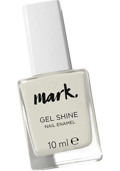 Mark Gel Shine Oje Iceberg White 10 Ml.