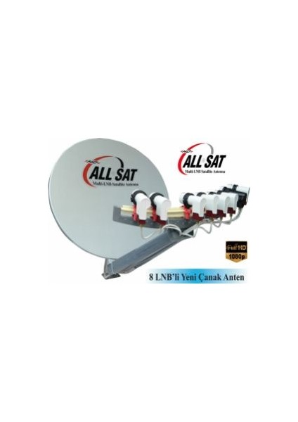 Çoklu Fiber Çanak Anten 90CM