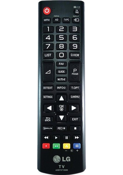 Weko Kl Lg Sımplınk Tuşlu AKB73715686 Led-Lcd Tv Kumanda