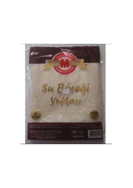 Meram Yufka El Yufkası Su Boreklık 700 gr