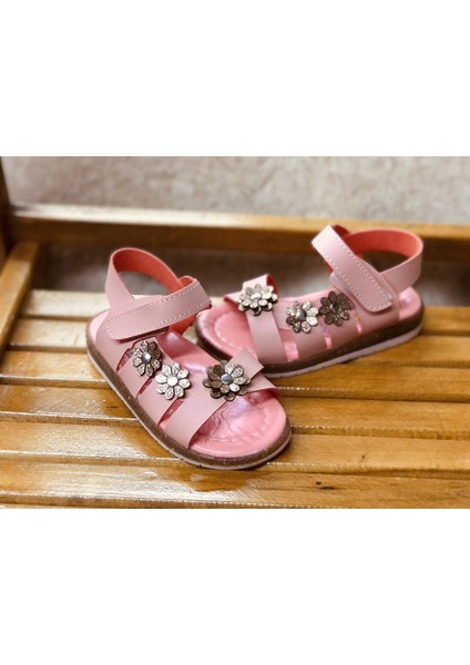 Kız Bebek ince Taban Sandalet