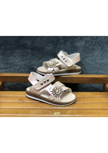Kız Bebek ince Taban Sandalet