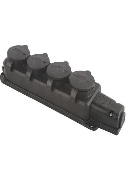 Kauçuk Dörtlü Grup Priz 1*16A MUT-294