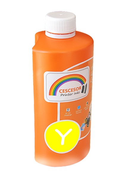 Epson L210 Için T6644 Uyumlu Sarı Mürekkep 500GR Claria Cescesor