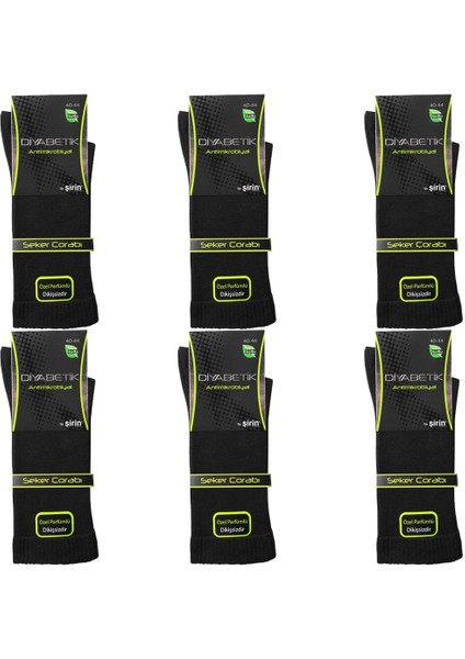 Erkek Çorap Özel Parfümlü Şeker Çorabı 40-44 6 Adet
