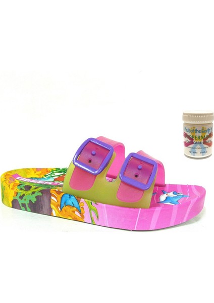 Gzr Bayan Plaj Ev Banyo Deniz Havuz Günlük Terlik 50ML Nane Ferahlığı Topuk Çatlağı ve Nasır Giderici Krem