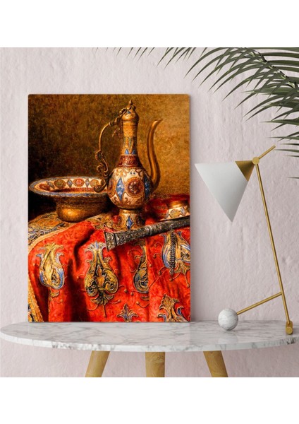 Gift Osmanlı Ibrik Tasarımlı Kanvas Tablo 30X50CM-1