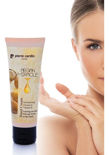 Argan Yağı Özlü E Vitaminli Nemlendirici El Kremi - 75 ml
