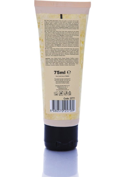 Argan Yağı Özlü E Vitaminli Nemlendirici El Kremi - 75 ml