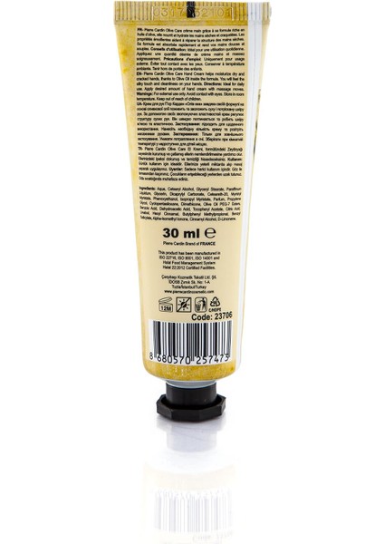 Zeytinyağı Özlü E Vitaminli Nemlendirici El Kremi - 30 Ml modelleri