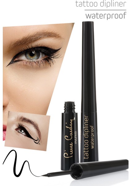 Tattoo Dipliner Suya Dayanıklı Keçe Uçlu Eyeliner fiyatları