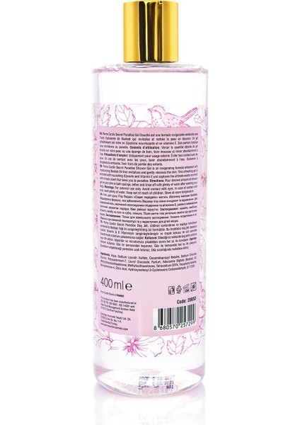 Secret Paradise E Vitaminli Ph Dengeli Canlandırıcı Duş Jeli - 400 ml
