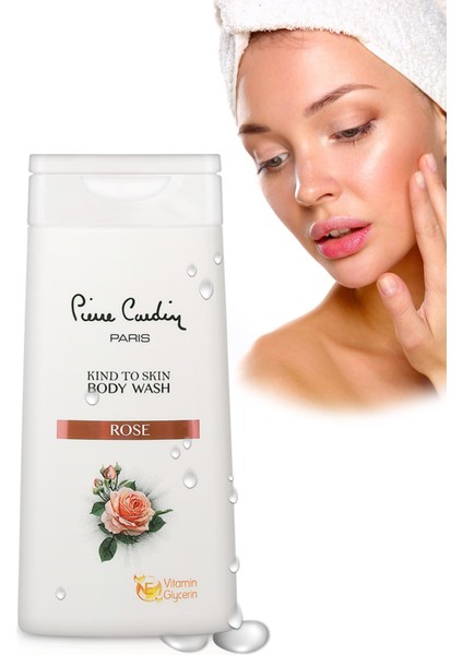 Kind To Skin Gül Özlü Canlandırıcı Duş Jeli - 250 ml