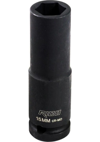 022-RC2315 6 Altı Köşeli 1/2 Derin Havalı Lokma 15 mm