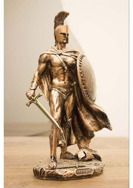 Tasarım Leonidas Spartalı Biblo Sparta Kralı Heykel Ev Dekor Hediyelik Eşya fiyatları