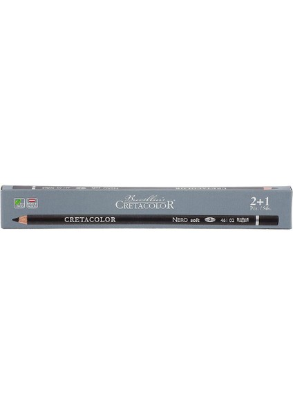 Nero Drawing Pencils Soft Sanatçı Çizim Kalemi Sertlik 2 461 02