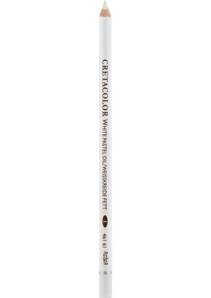 Cretacolor White Chalk Oil Pencil Soft Sanatçı Çizim Kalemi 461 61