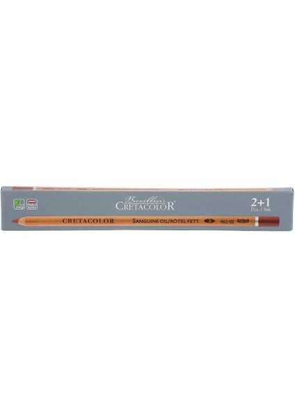 Sanguine Pencils Oil Mediumsanatçı Çizim Kalemi 462 02