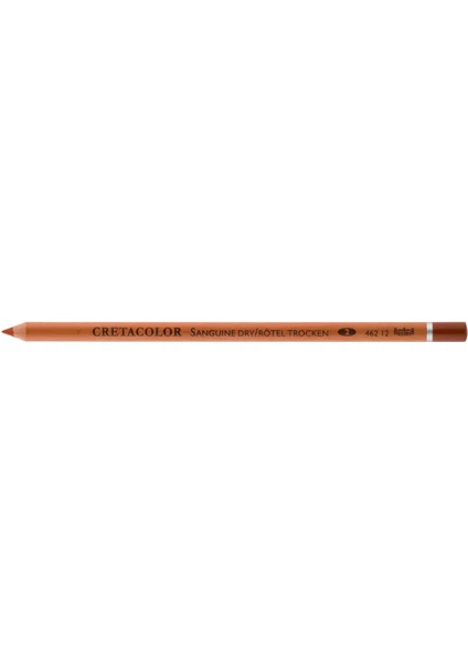 Cretacolor Sanguine Pencils Dry Medium Sanatçı Çizim Kalemi 462 12