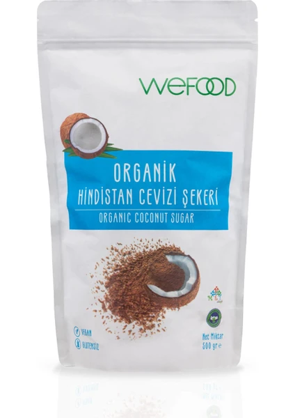 Organik Hindistan Cevizi Şekeri 500 gr 8682392174976