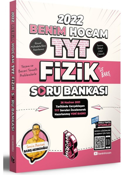 2022 TYT Fizik Tamamı Video Çözümlü Soru Bankası