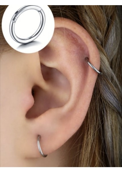 Cerrahi Çelik Piercing Kulak - Kıkırdak - Septum - Tragus