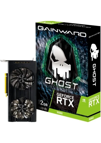 RTX3060 Ghost  NE63060019K9-190AU 12GB Gddr6 HDMI V2.1 Displayport  8-Pin Ekran Kartı