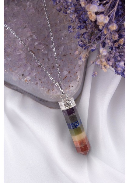 Çakra Doğaltaşlı Kolye Ucu (Hindistan ) - KL0188 fiyatları