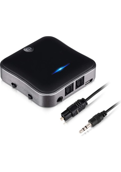 B19 Bluetooth 5.0 Kablosuz Taşınabilir Ses Aktarım Cihazı Wireless Audio Transmitter Receiver