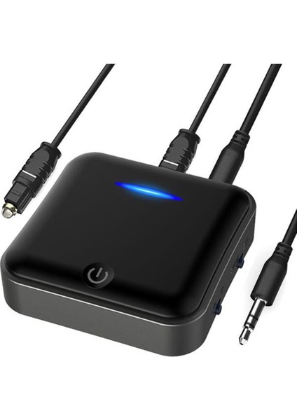 B19 Bluetooth 5.0 Kablosuz Taşınabilir Ses Aktarım Cihazı Wireless Audio Transmitter Receiver