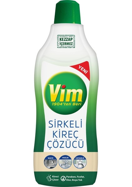 Kireç Çözücü Sirkeli 6 x 1000 ml