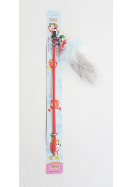 Kedi Oltası Çıngıraklı Tüylü Fare 40 cm