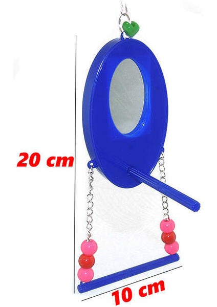 Getreide Lüks Aynalı Kuş Salıncağı Mix