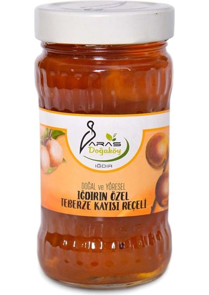 Iğdır Yöresine Özel Teberze Kayısı Reçeli 380 gr