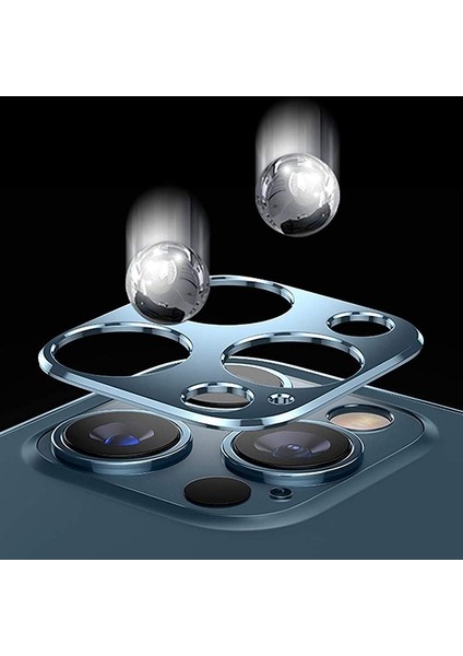 Iphone 12 Mini 3D Metal Kamera Koruyucu Metal Lens AL-34252 fiyatları