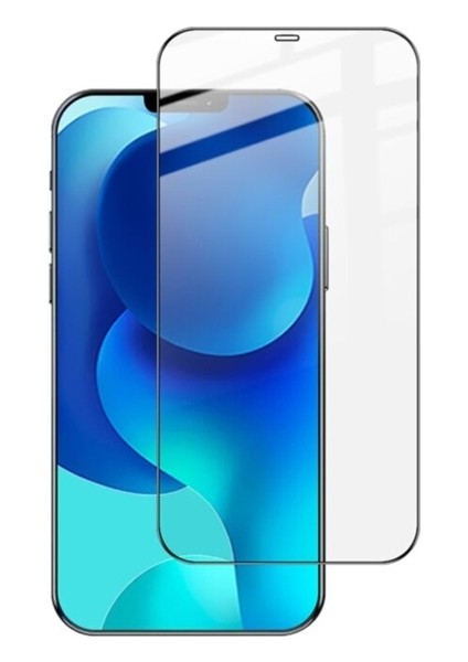 Iphone 12 Pro Max 5d Kavisli Full Tempered Cam Ekran Koruyucu AL-34276