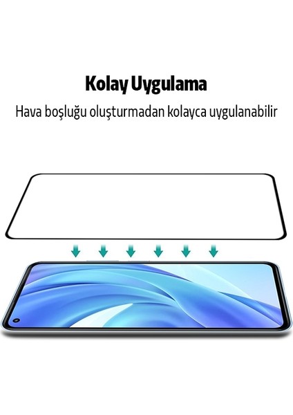 Xiaomi Mi 11 Lite Full Glue Full Kaplama Tempered Cam Ekran Koruyucu AL-34294 indirimleri