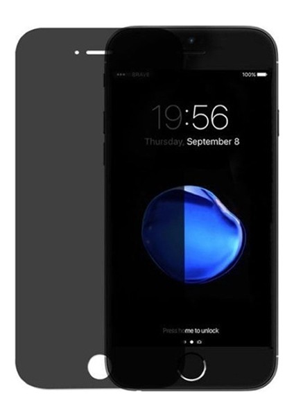 Iphone 6s-6 Privacy Gizli Hayalet Tempered Cam Ekran Koruyucu AL-34213