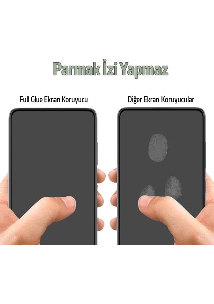 Sm Galaxy A12 Full Glue Full Kaplama Tempered Cam Ekran Koruyucu AL-34237 modelleri