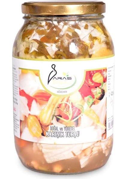 Doğal ve Yöresel Karışık Turşu 2,8 kg