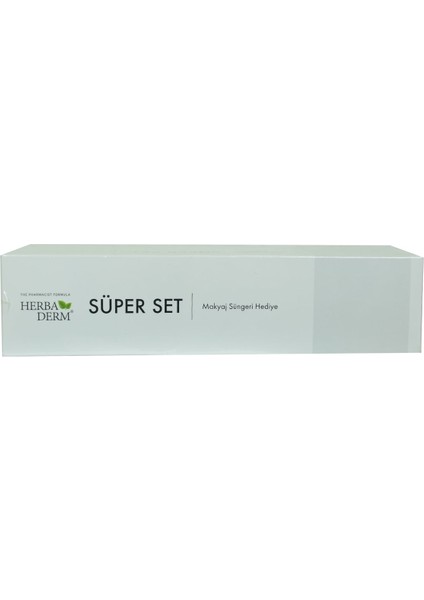 Süper Set Superserum Hyaluronic 3D 30 Ml+Biohydration 30 ml + Hediye Makyaj Süngeri