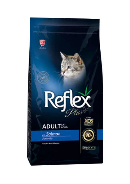 Plus Somonlu Yetişkin Kedi Maması 1,5 kg