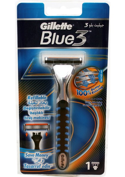 Tıraş Makinesi Blue 3 1up