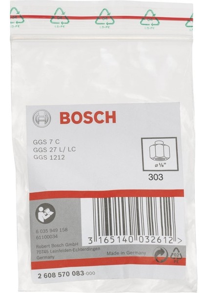 Penset Ø1/8" Somunlu GGS7C/27L/LC/1212…